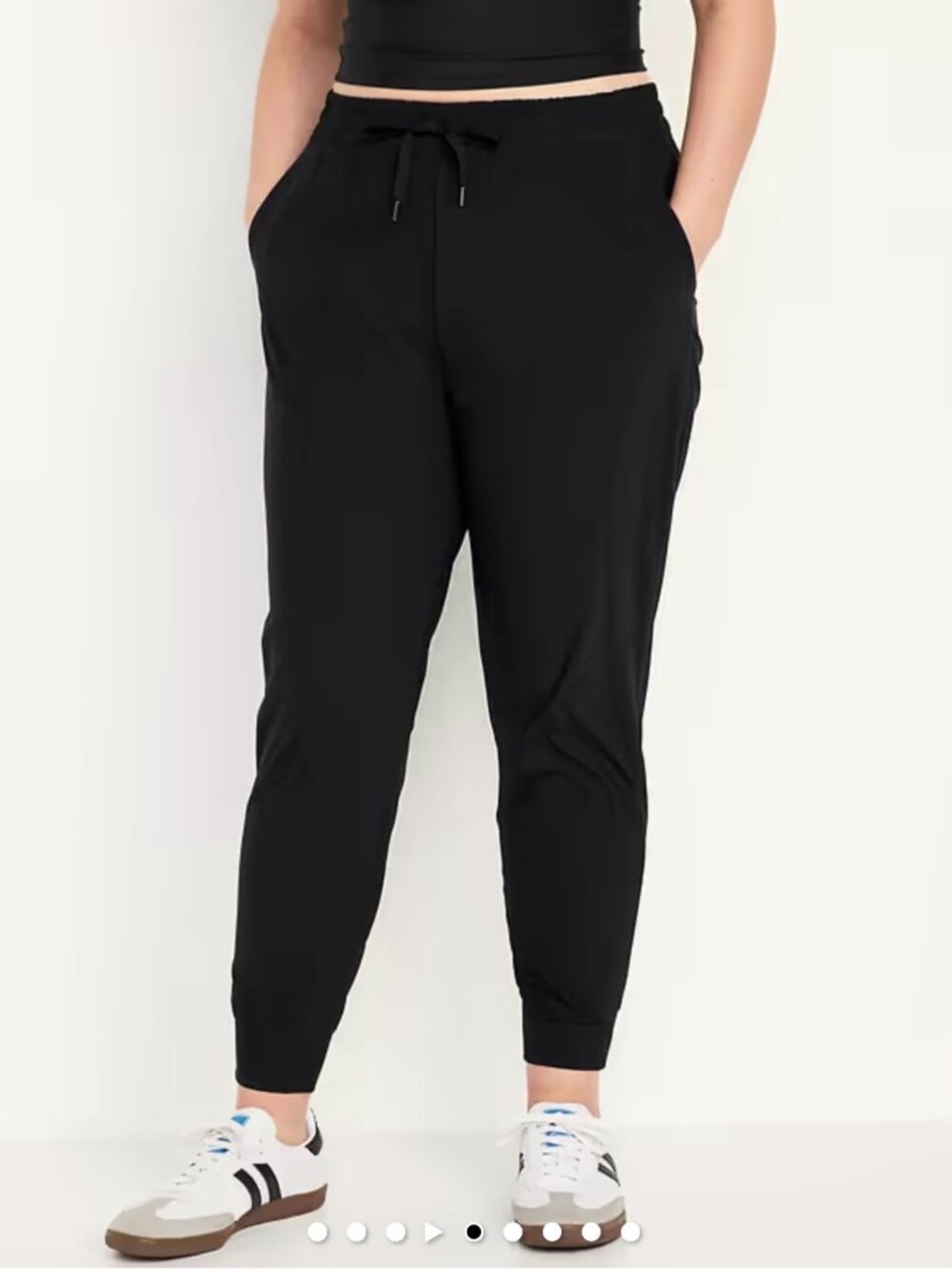 Old Navy Jogger Pants – Women’s Size L – Black - High-Waisted SleekTech